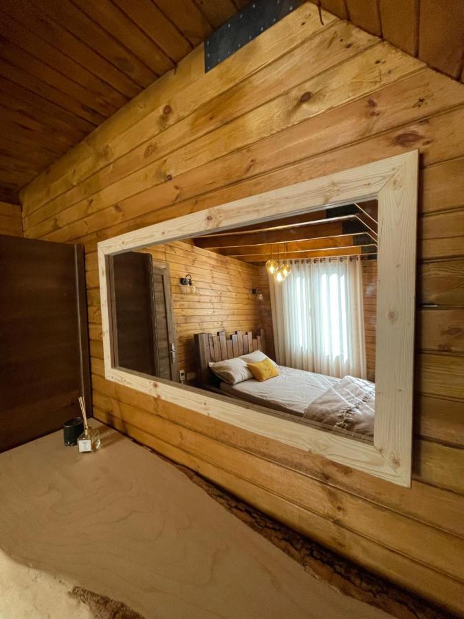 Panurlawoodenhouse Oezel Havuz& Sauna Mavi מראה חיצוני תמונה