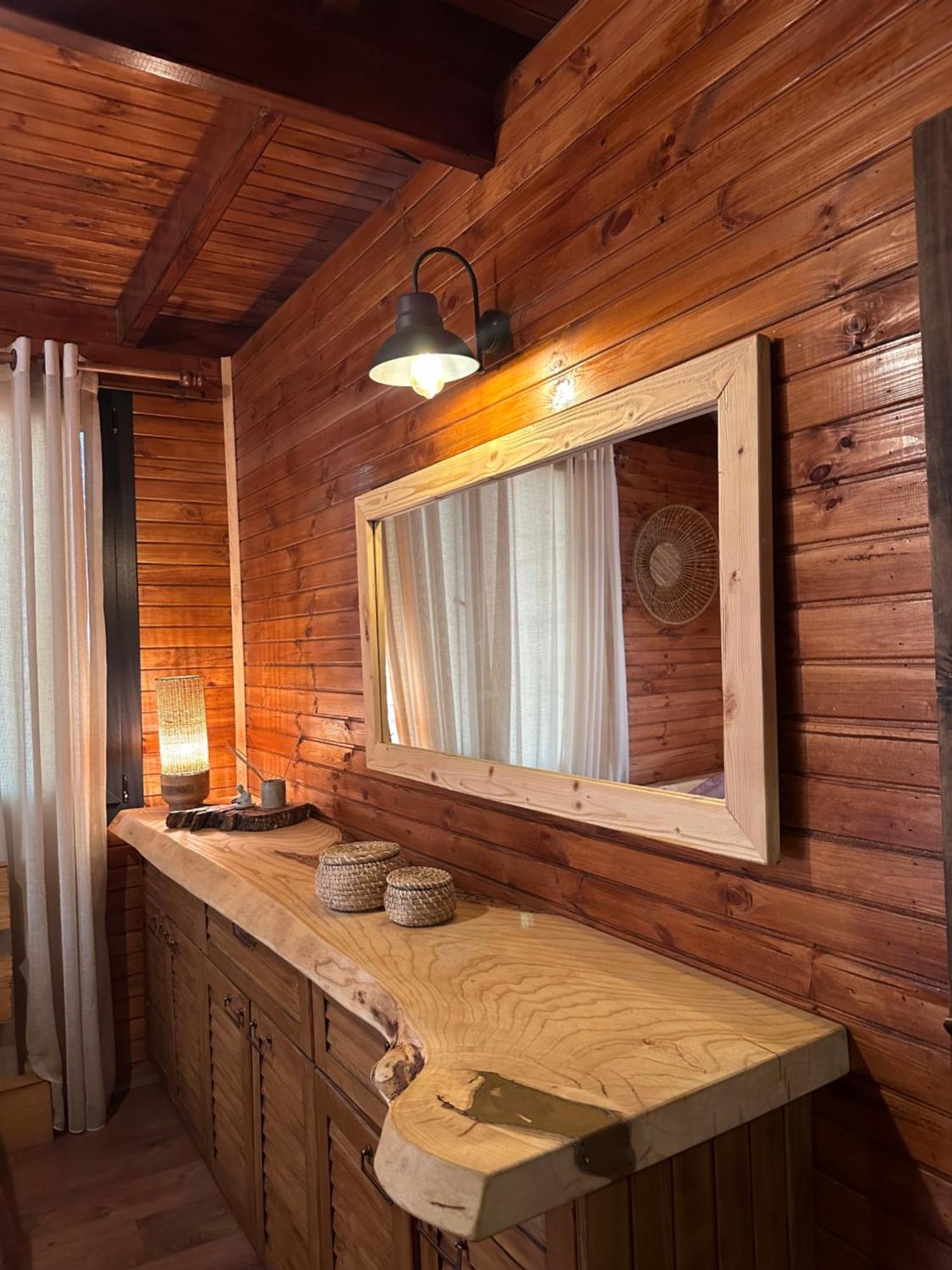 Panurlawoodenhouse Oezel Havuz& Sauna Mavi מראה חיצוני תמונה