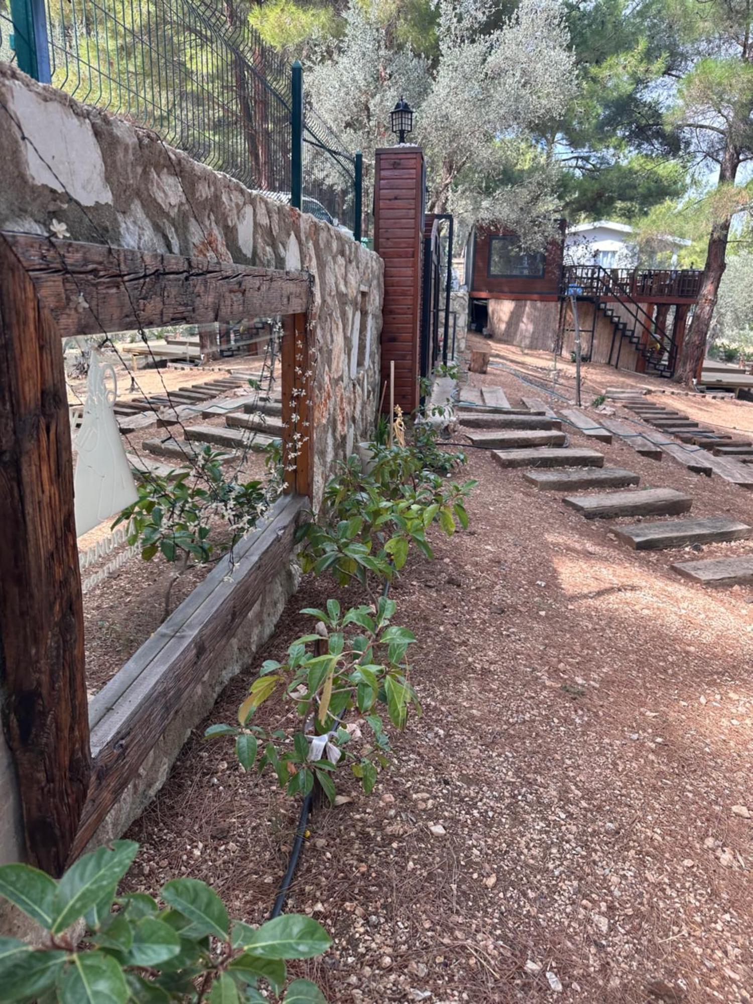 Panurlawoodenhouse Oezel Havuz& Sauna Mavi מראה חיצוני תמונה