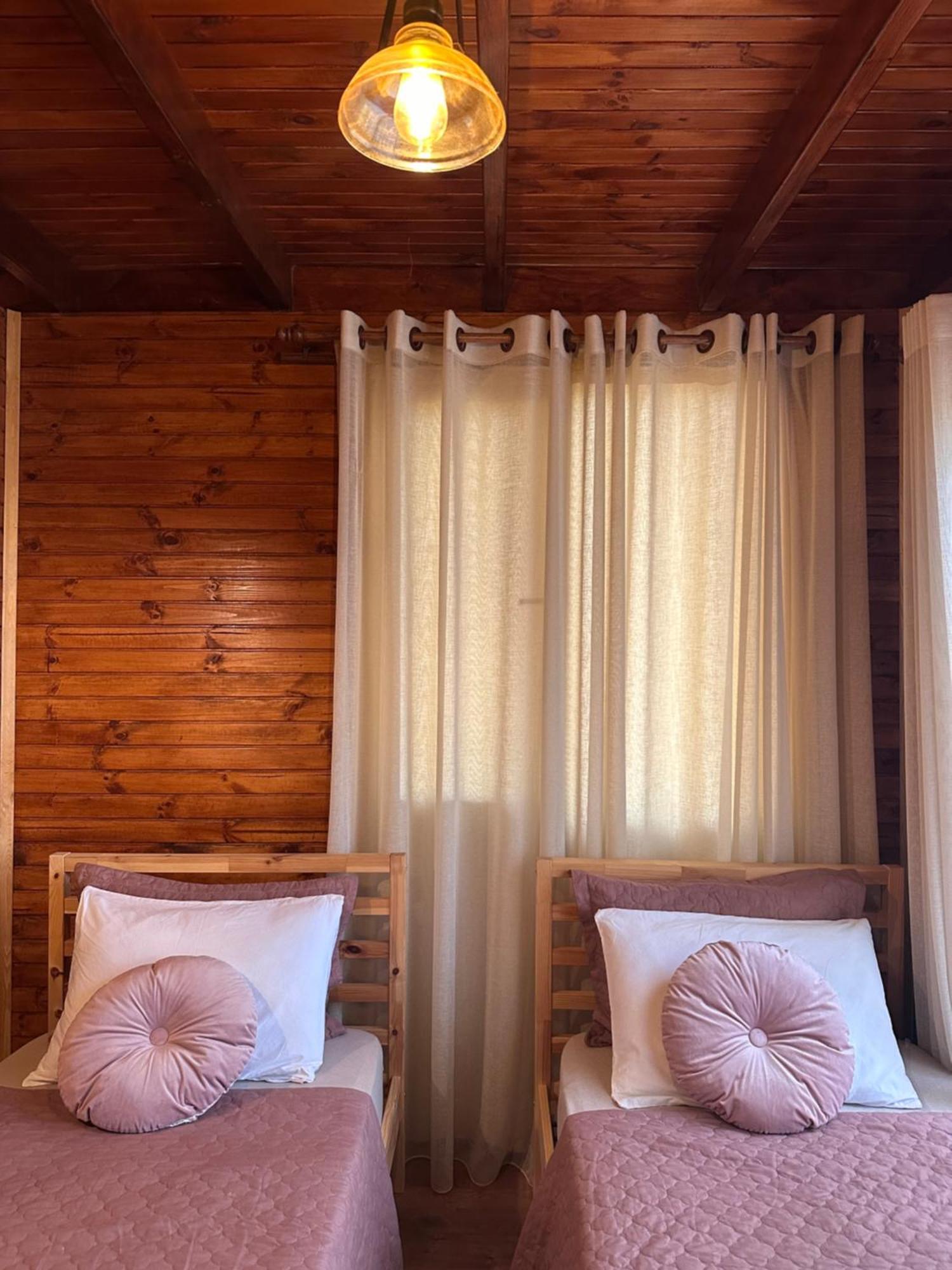 Panurlawoodenhouse Oezel Havuz& Sauna Mavi מראה חיצוני תמונה