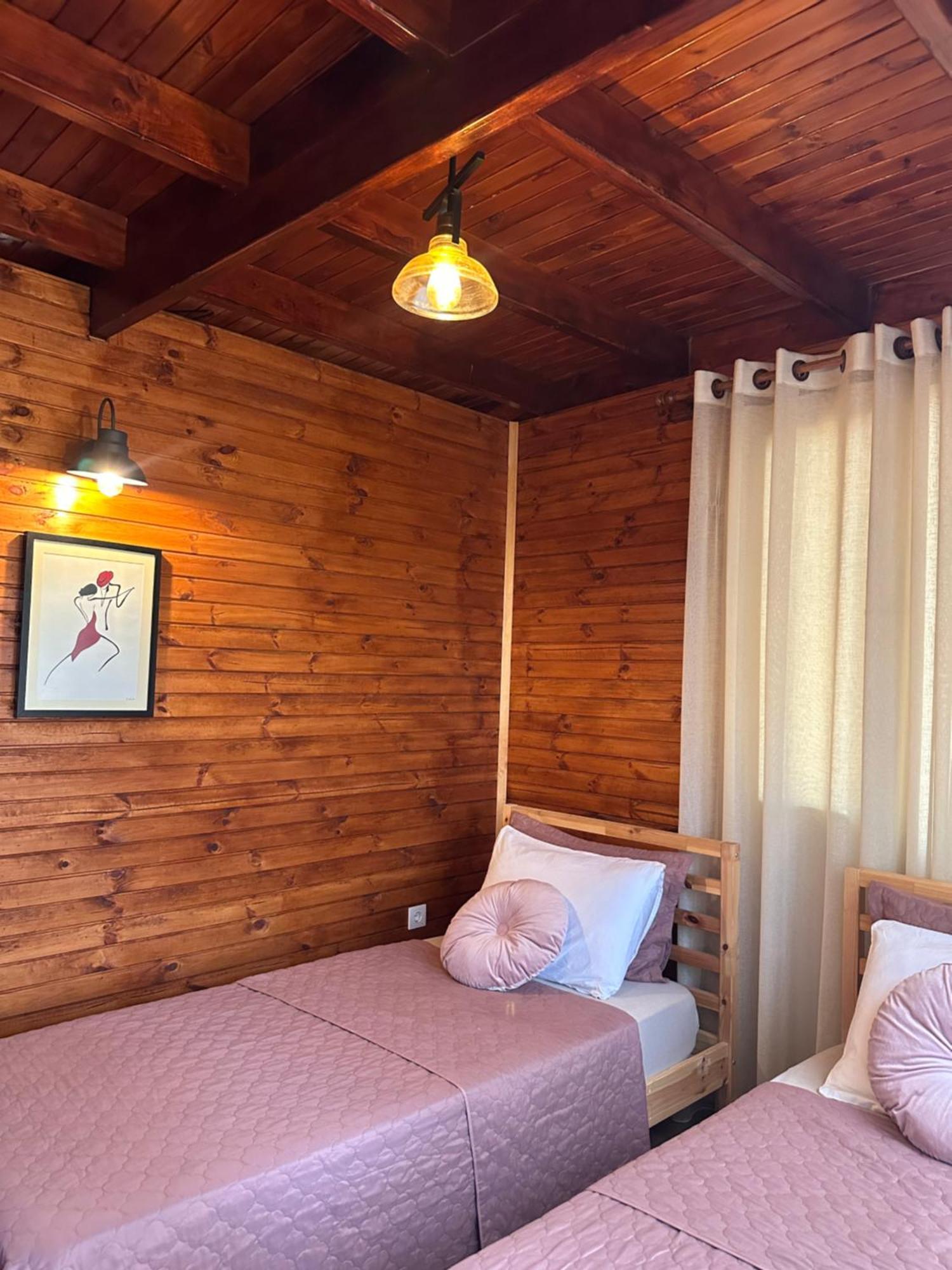Panurlawoodenhouse Oezel Havuz& Sauna Mavi מראה חיצוני תמונה